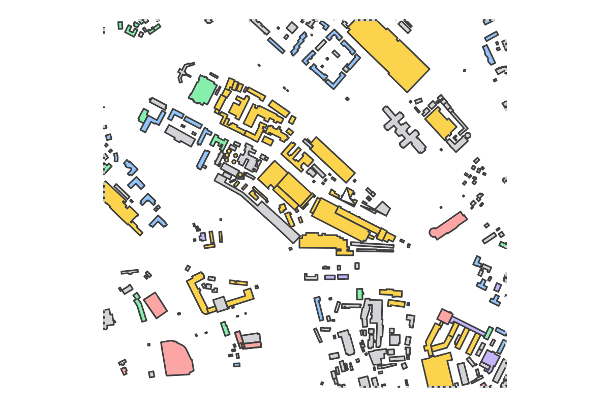 Program breakdown map