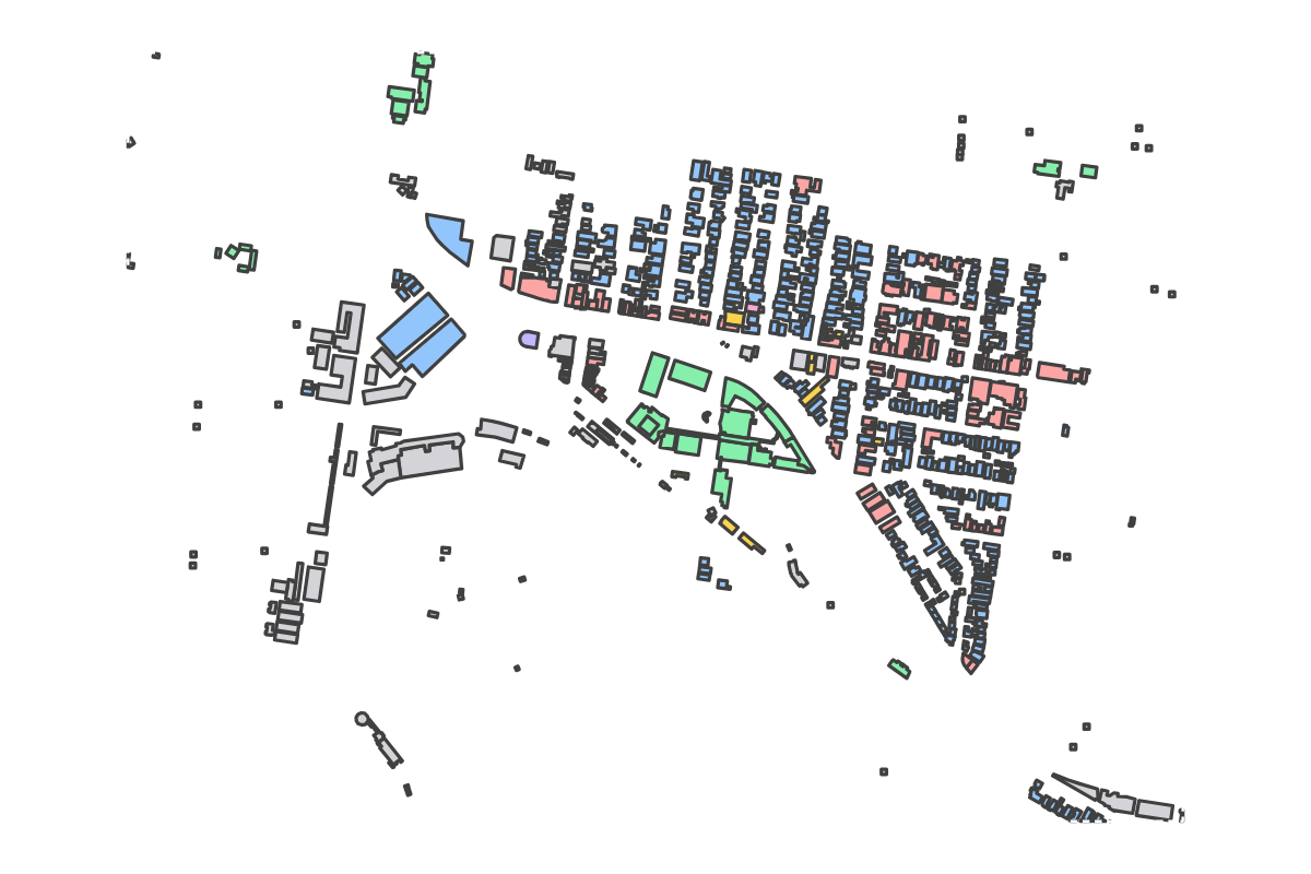 Program breakdown map
