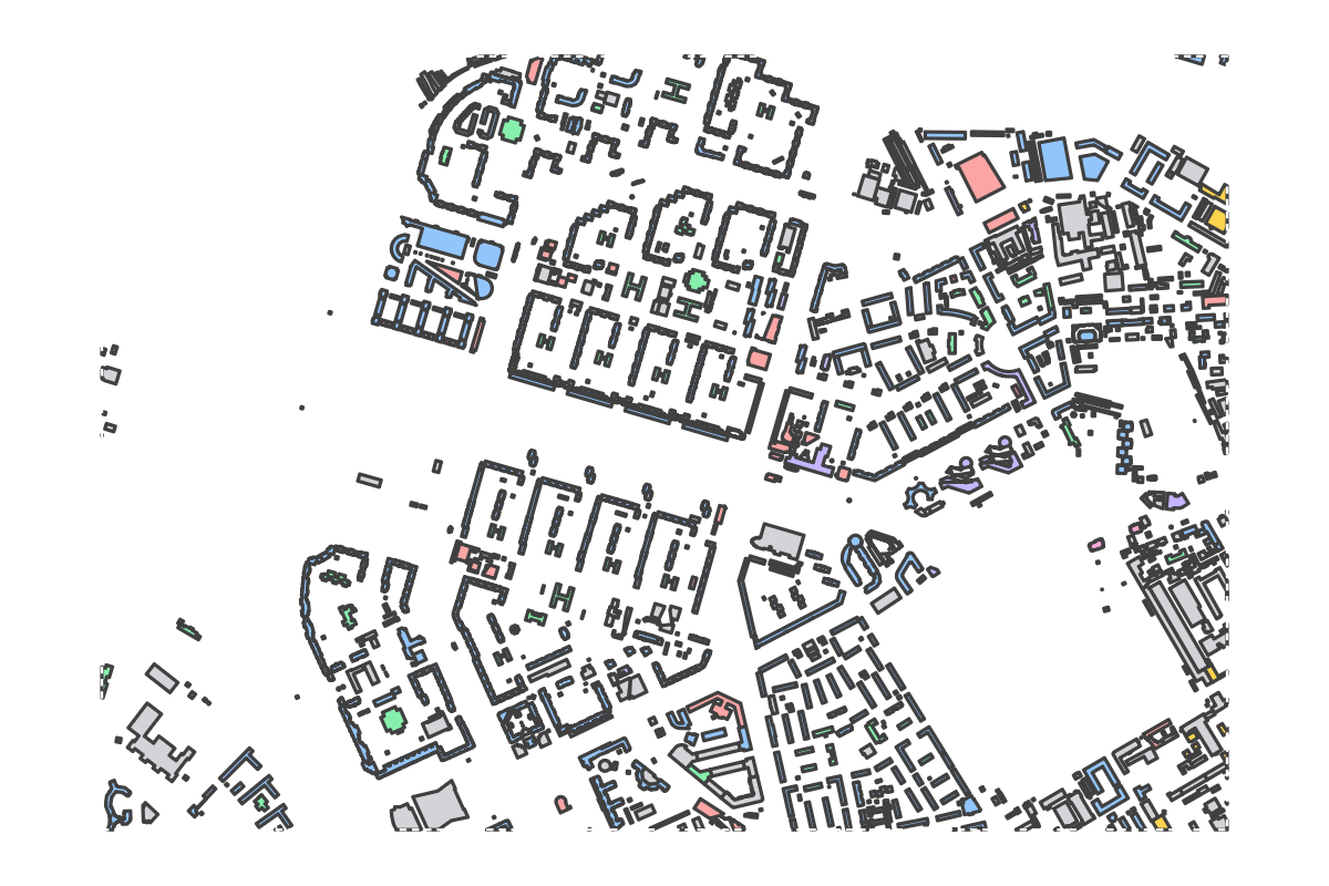 Program breakdown map