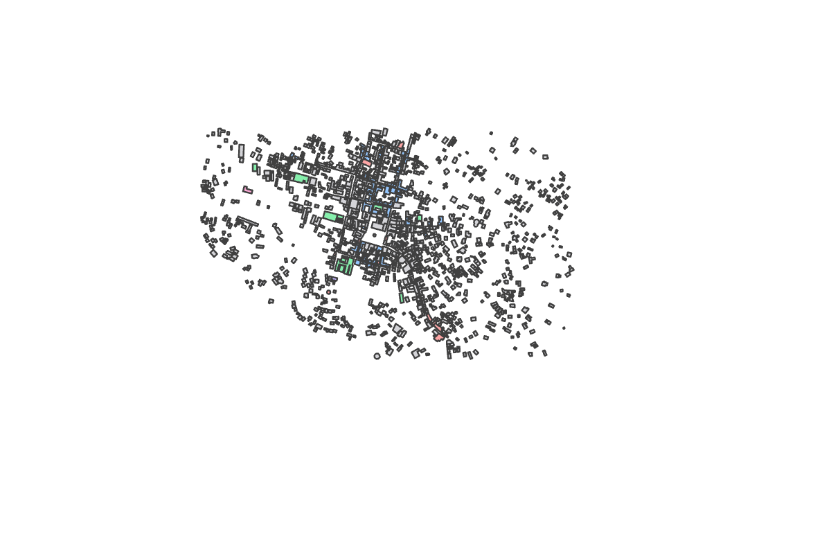 Program breakdown map