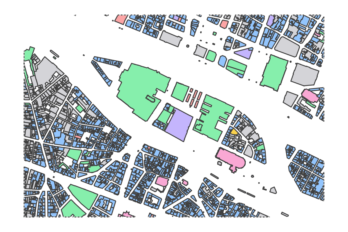 Program breakdown map