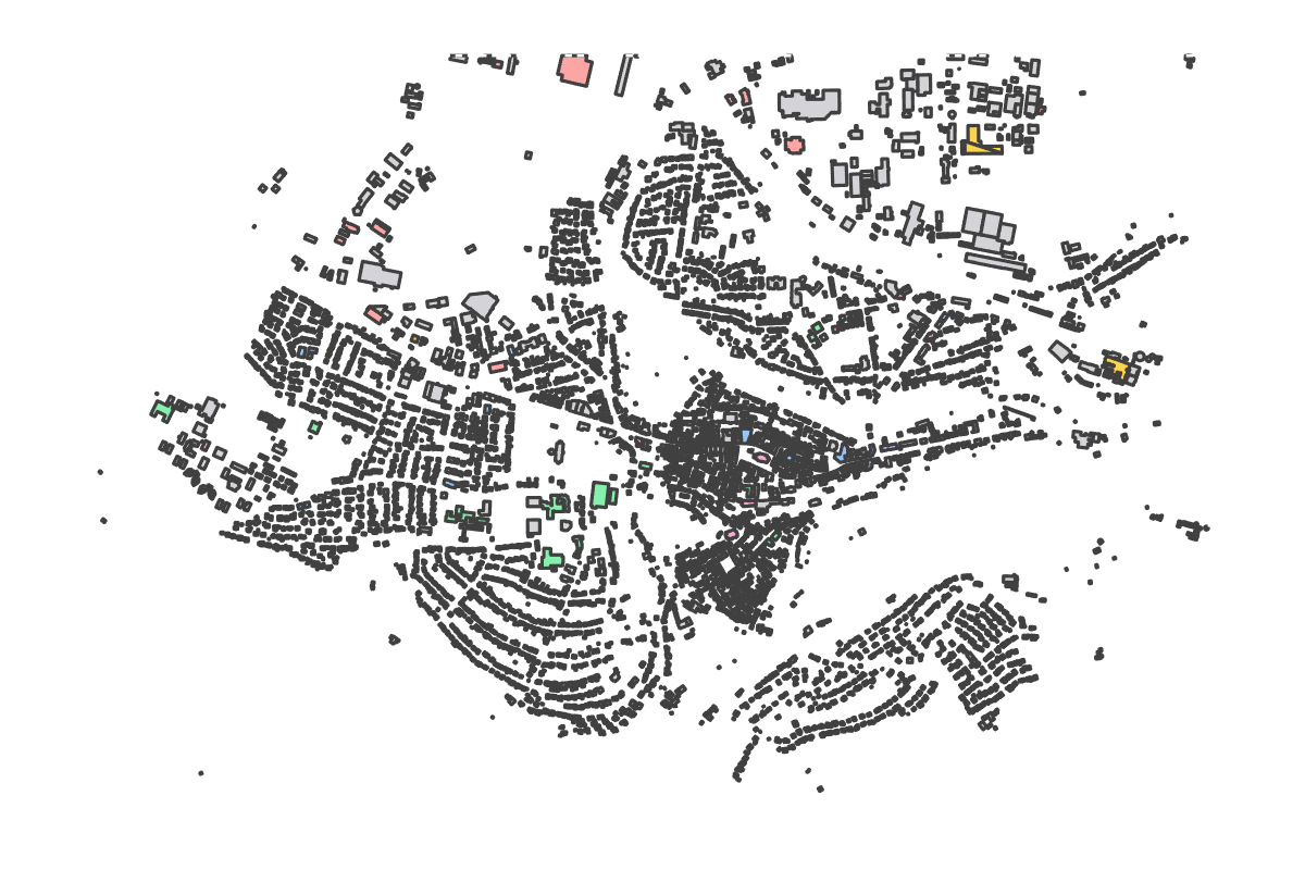 Program breakdown map