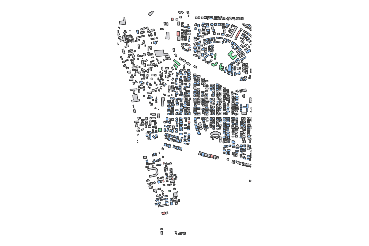 Program breakdown map