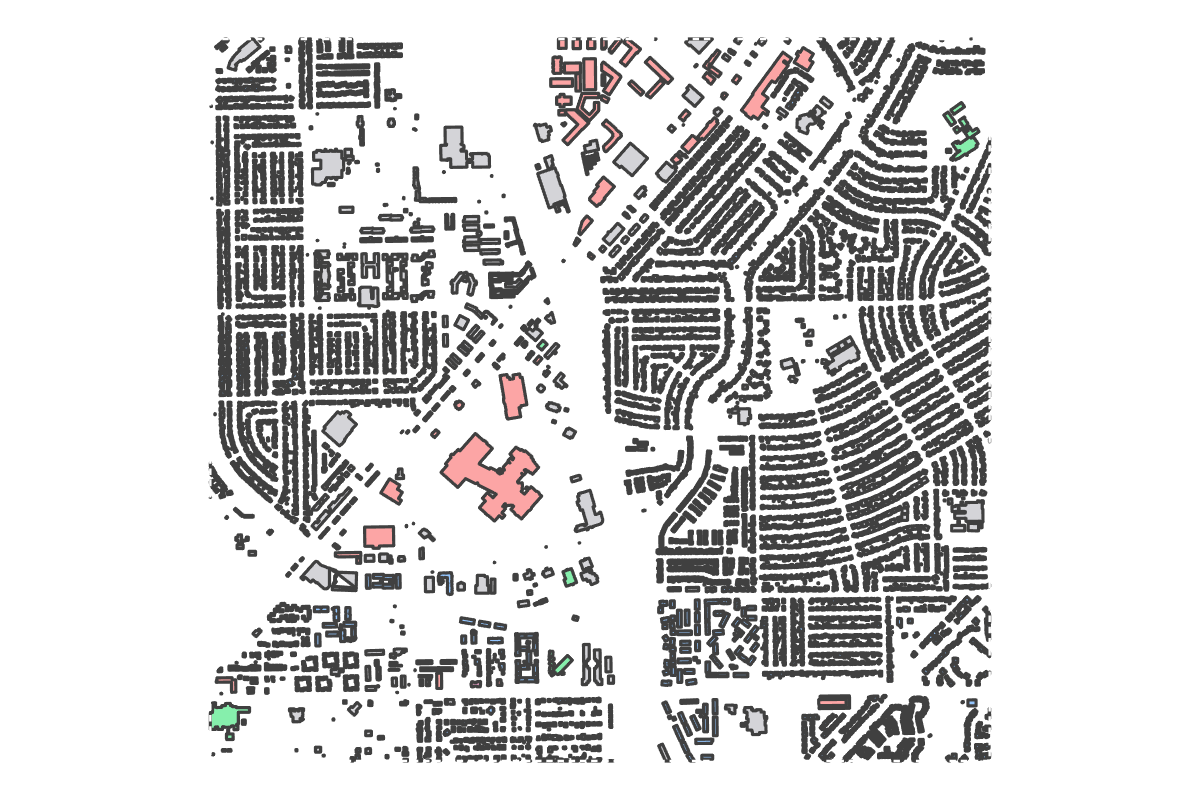 Program breakdown map