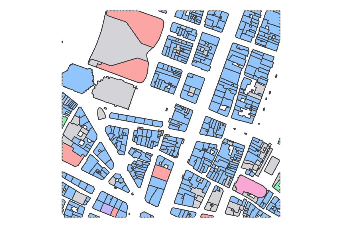 Program breakdown map