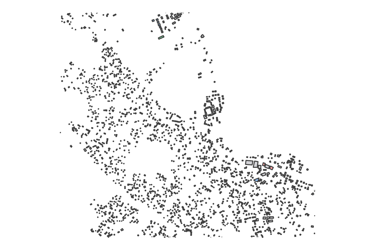 Program breakdown map