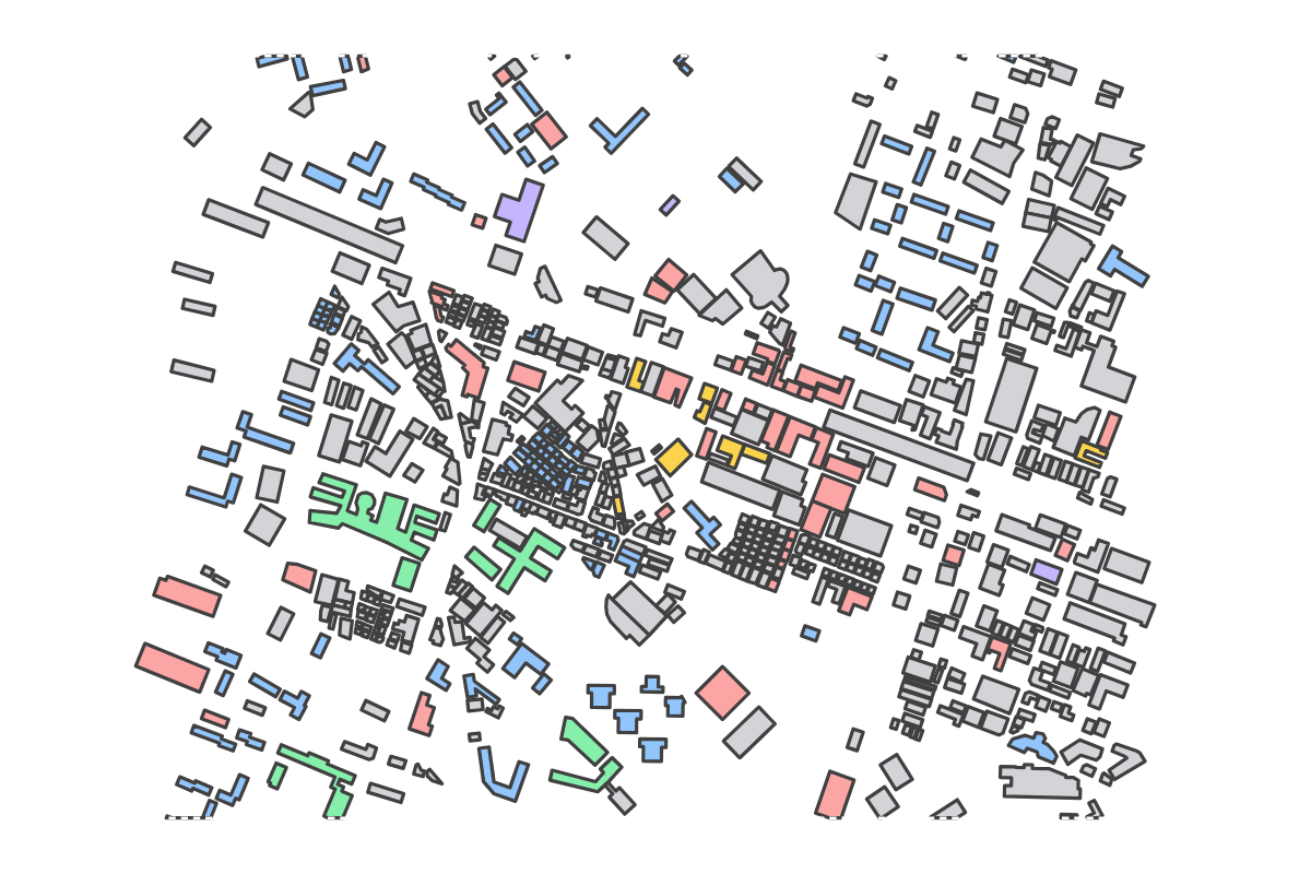 Program breakdown map