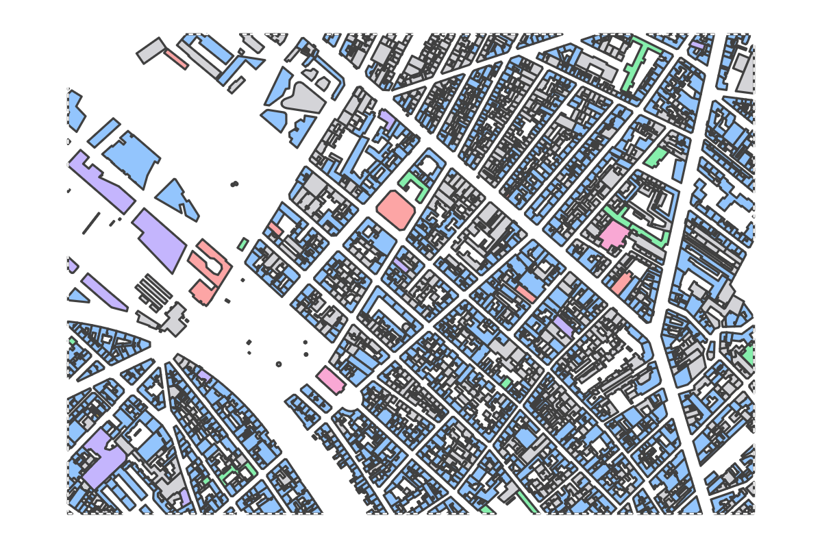 Program breakdown map