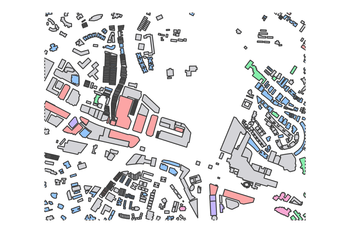 Program breakdown map