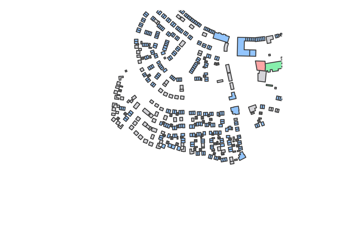 Program breakdown map