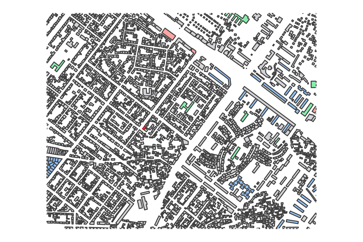 Program breakdown map