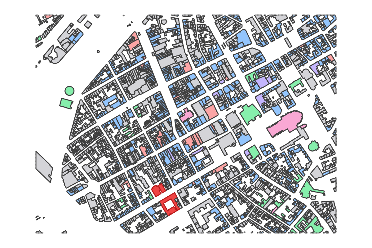 Program breakdown map