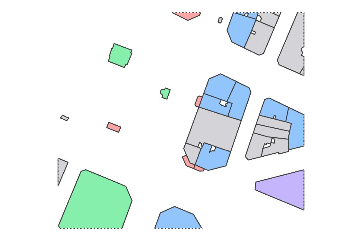 Program breakdown map