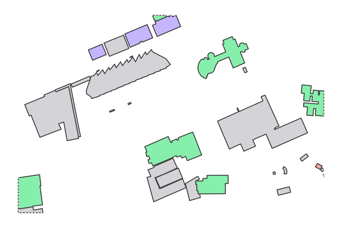 Program breakdown map