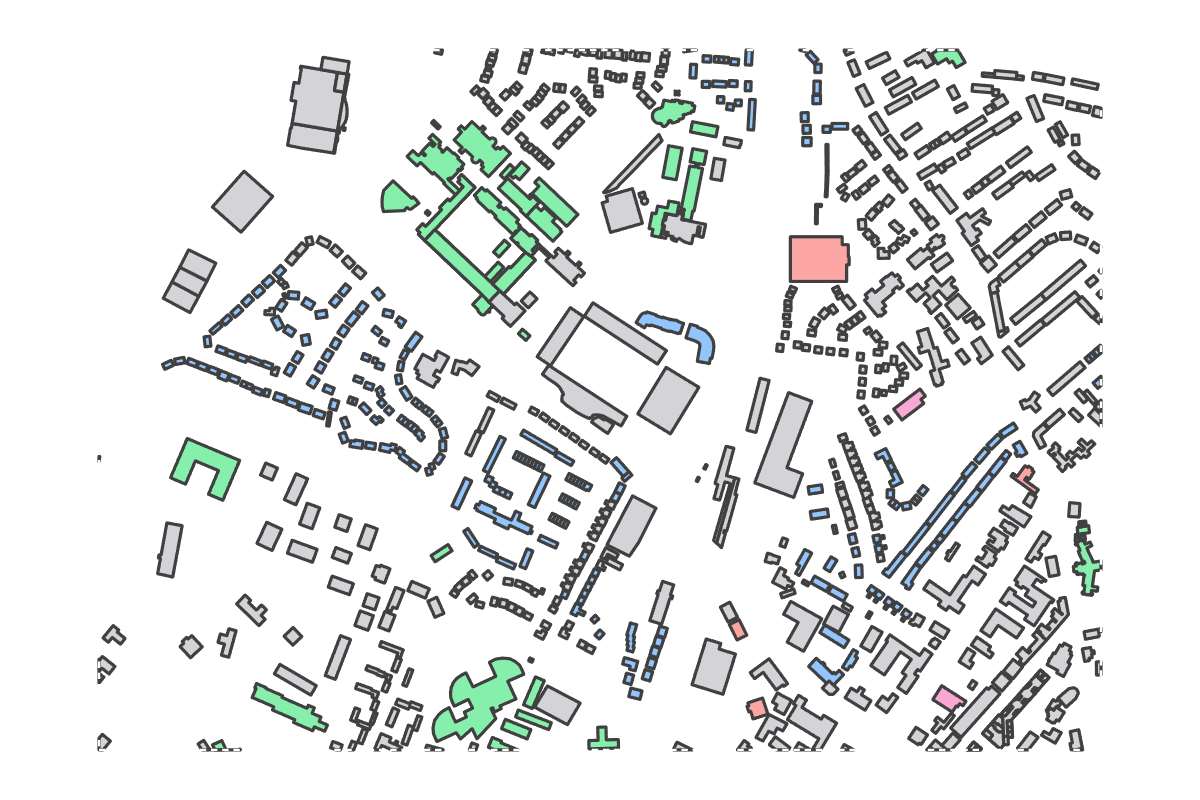 Program breakdown map