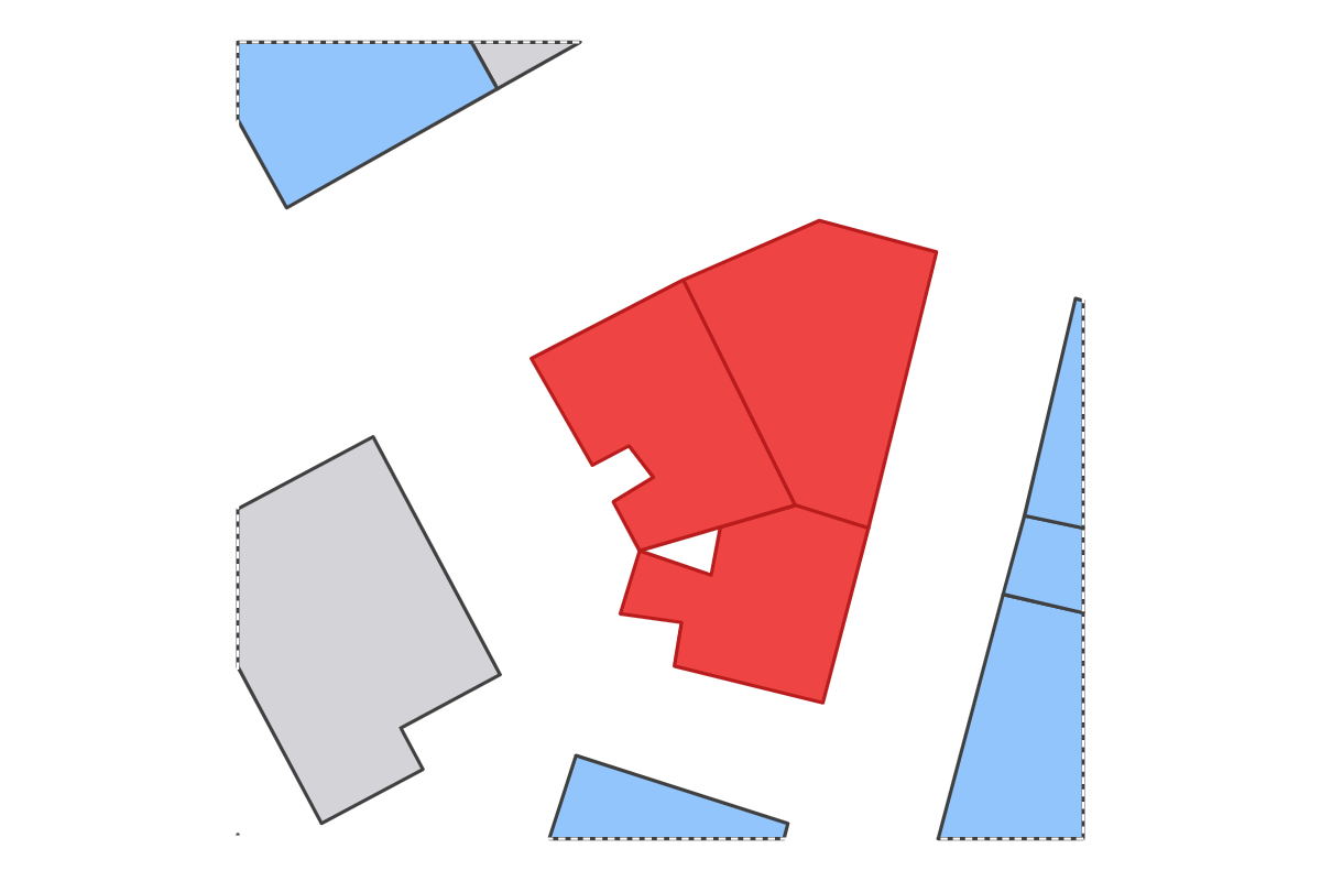 Program breakdown map