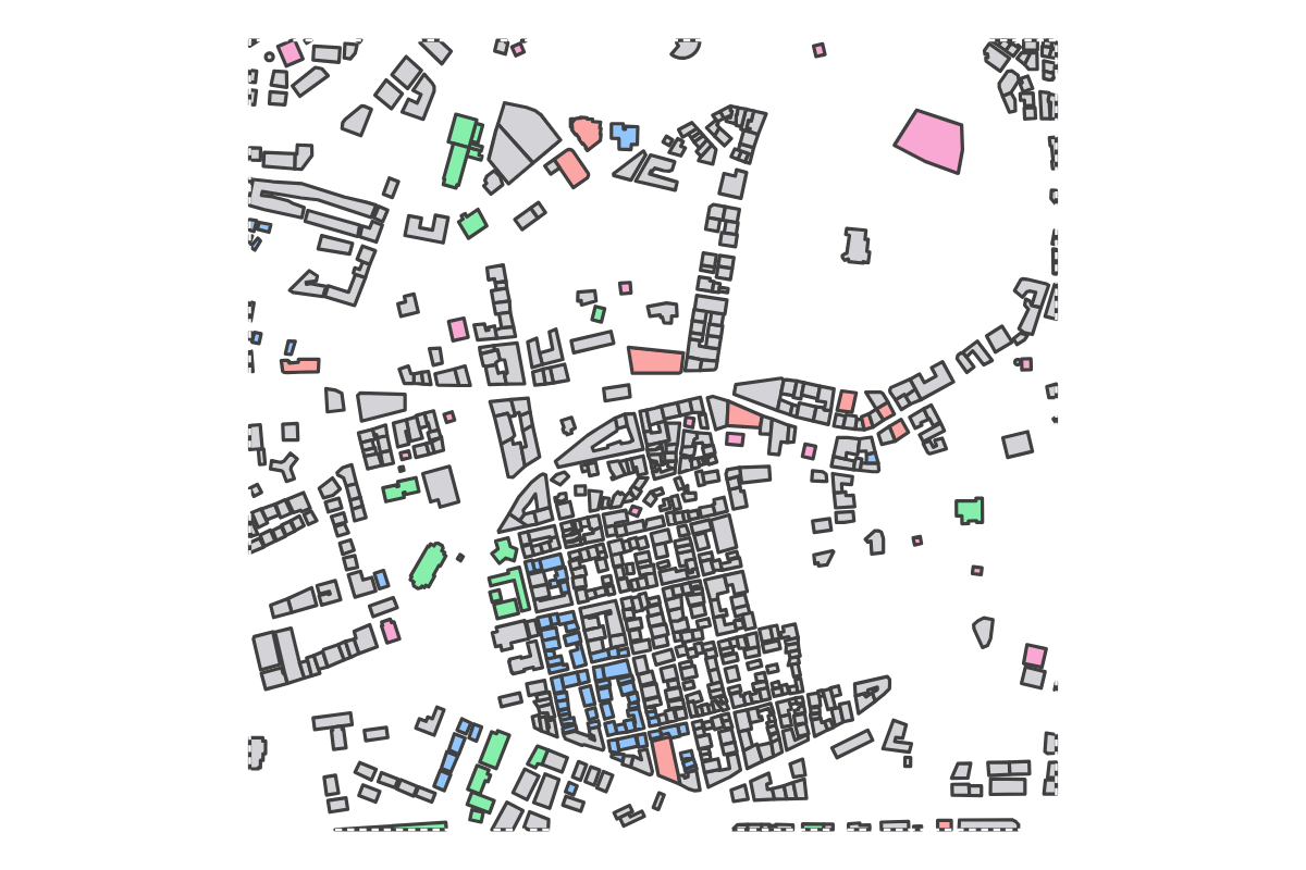 Program breakdown map