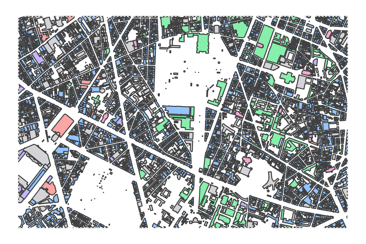 Program breakdown map