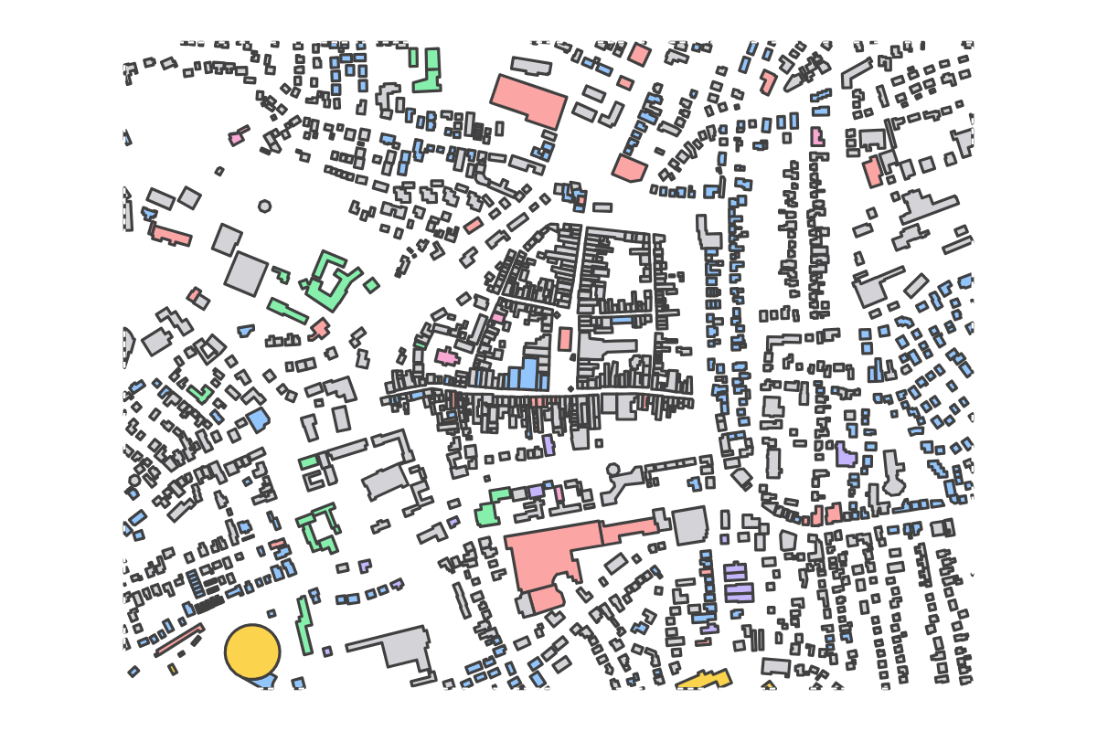 Program breakdown map