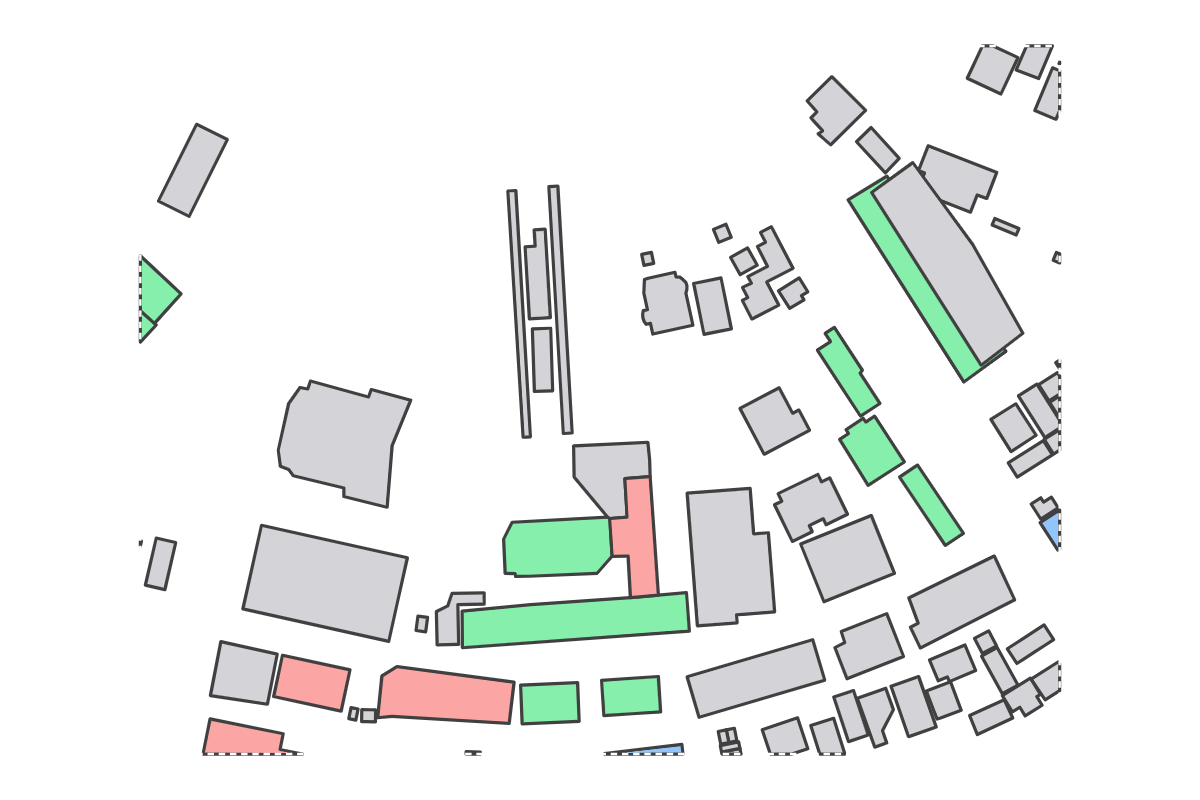 Program breakdown map