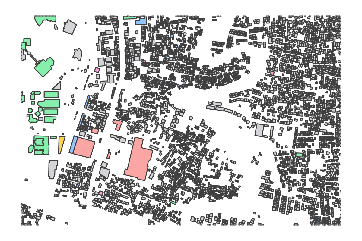 Program breakdown map