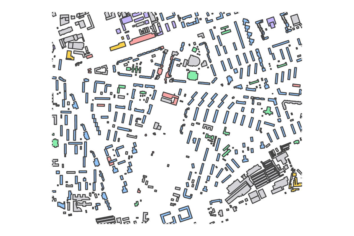 Program breakdown map