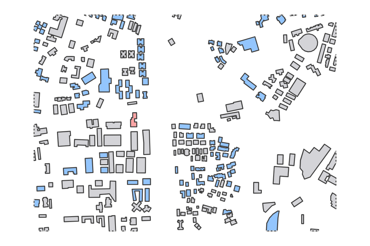 Program breakdown map