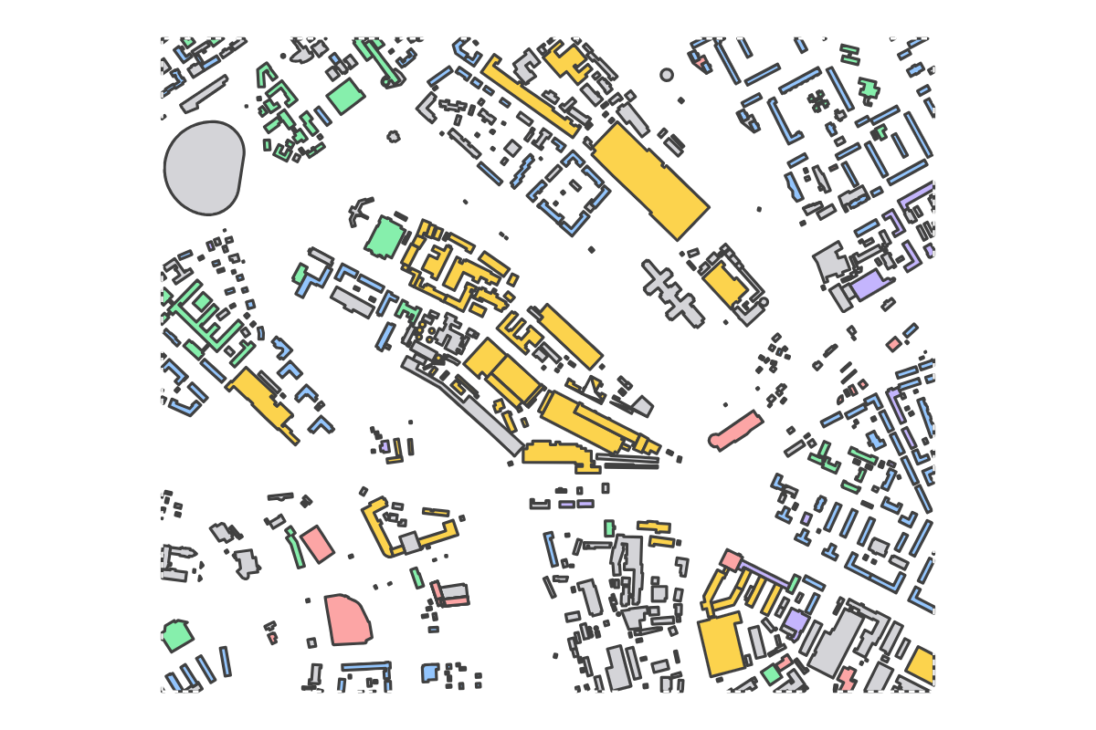 Program breakdown map