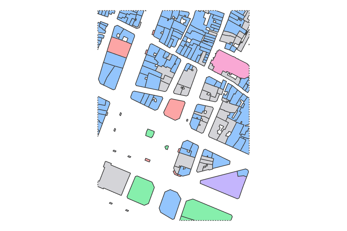 Program breakdown map