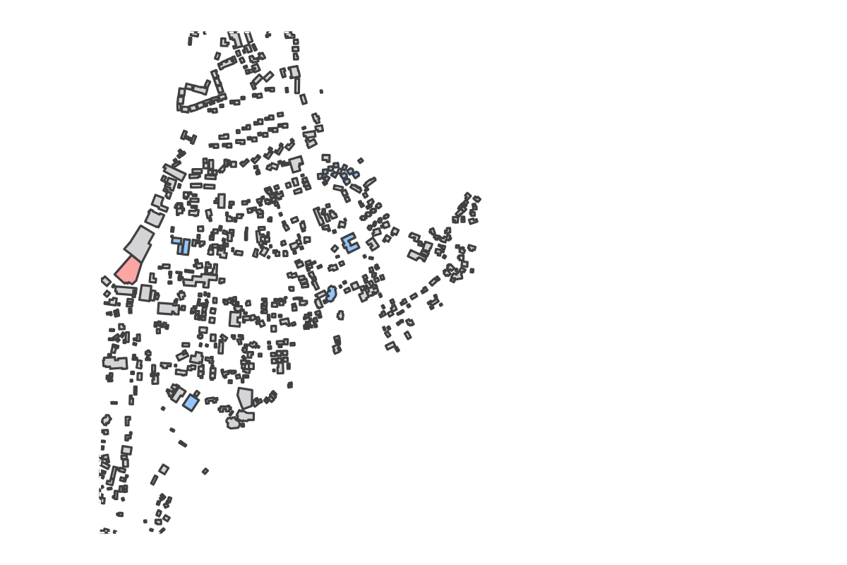 Program breakdown map