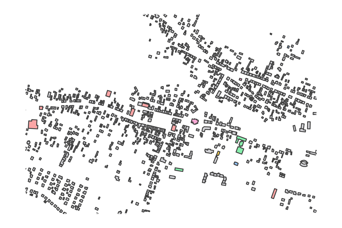 Program breakdown map