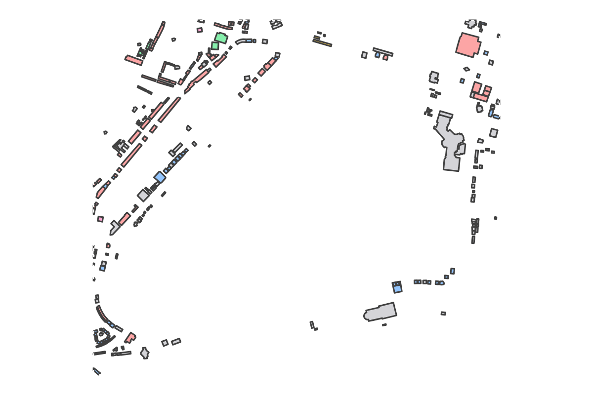 Program breakdown map