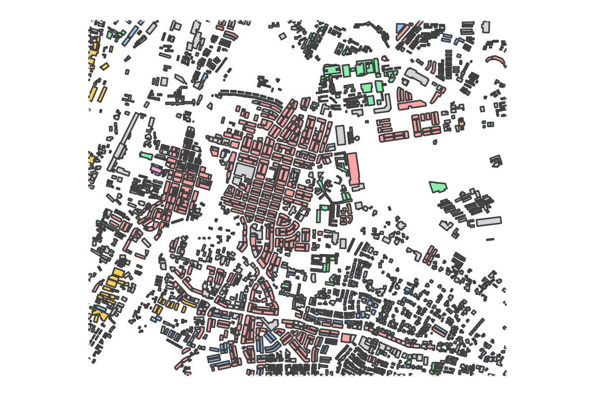 Program breakdown map