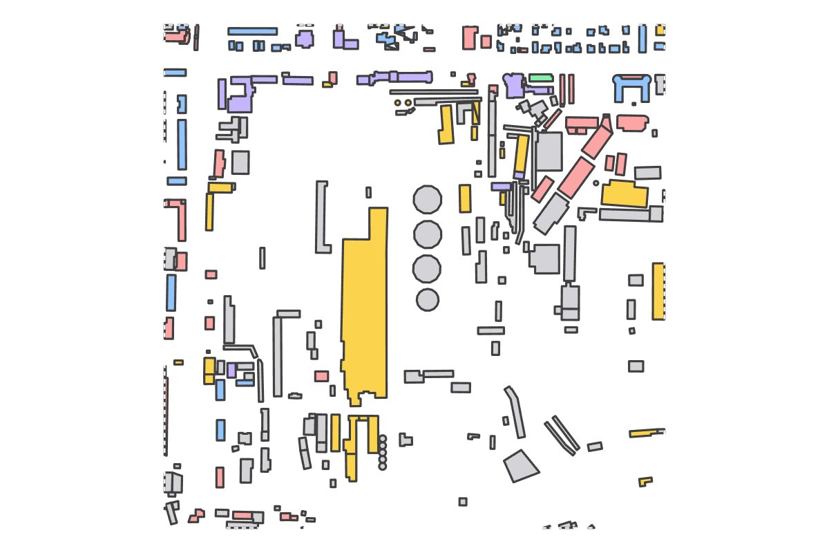 Program breakdown map