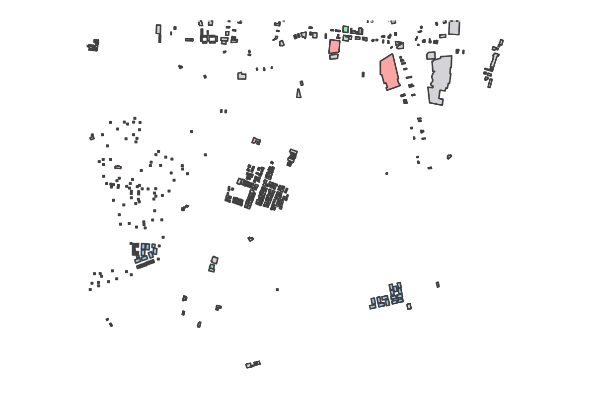 Program breakdown map