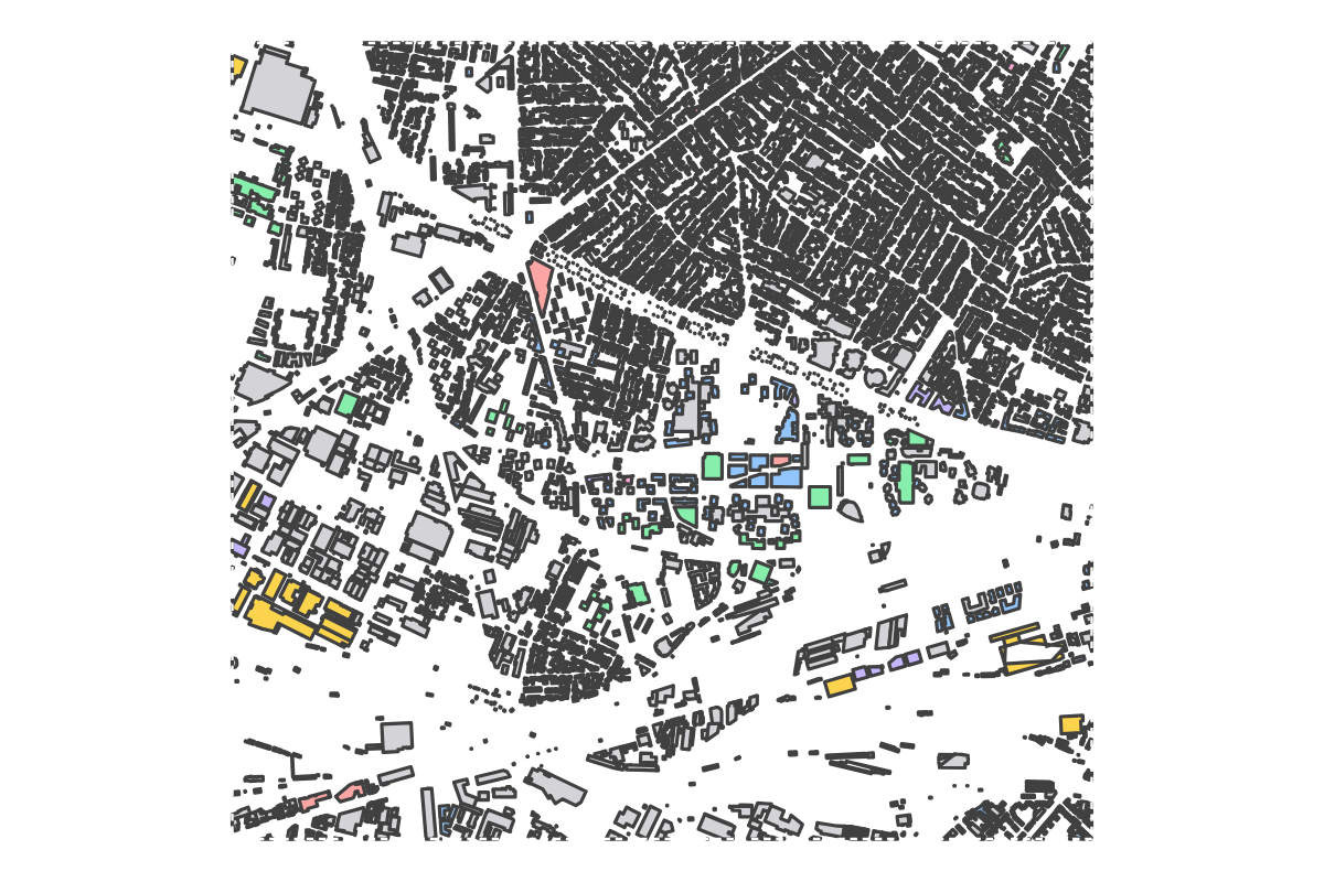 Program breakdown map