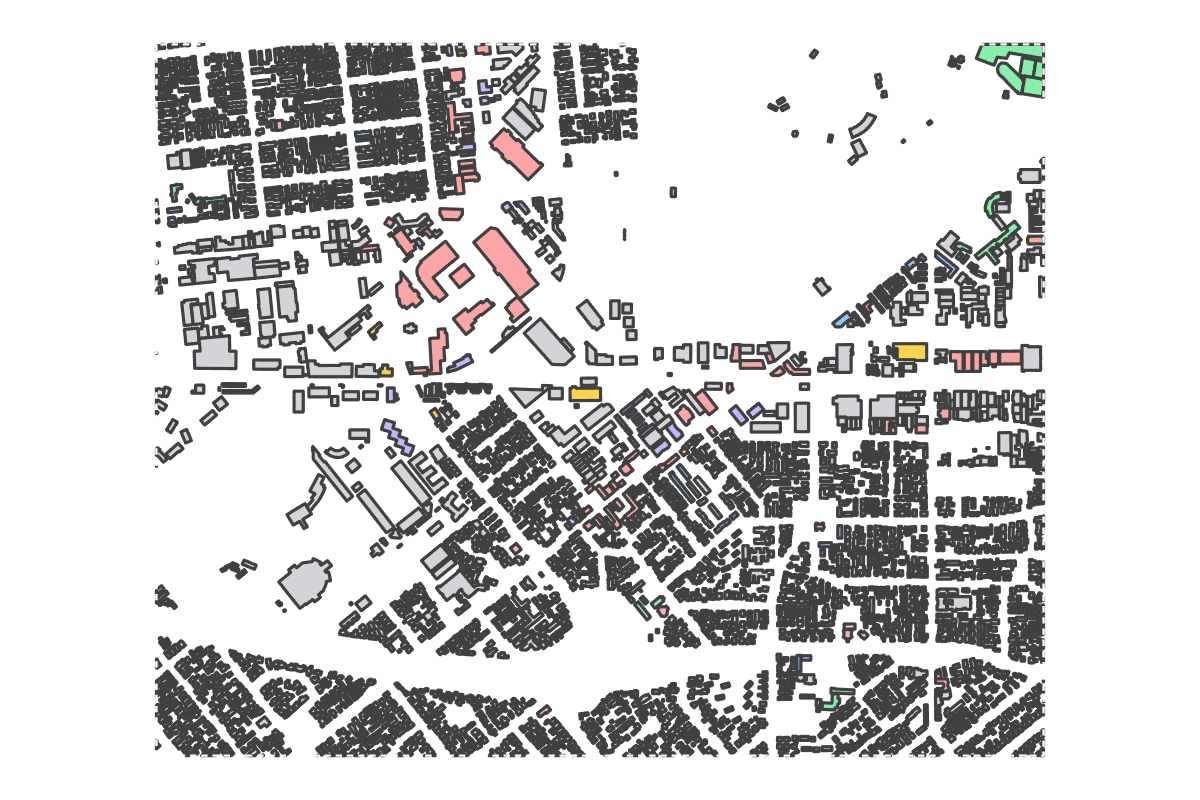 Program breakdown map
