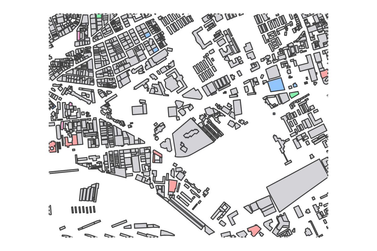 Program breakdown map
