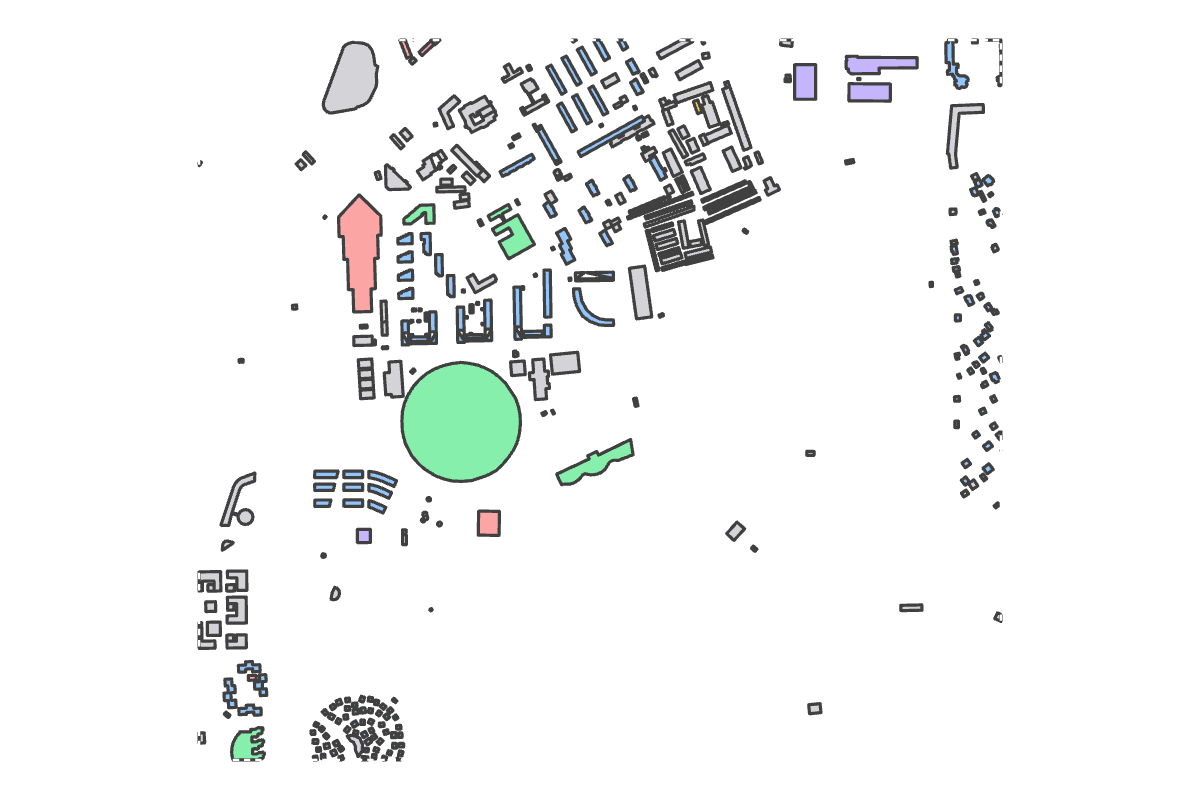 Program breakdown map