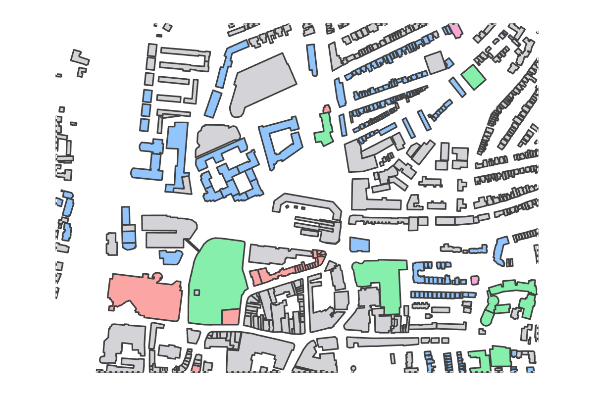 Program breakdown map
