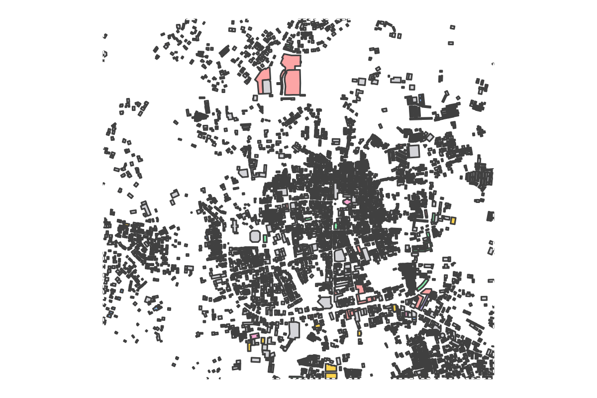 Program breakdown map