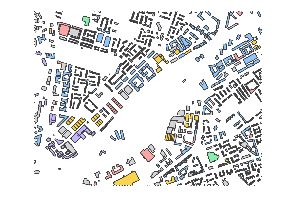 Program breakdown map