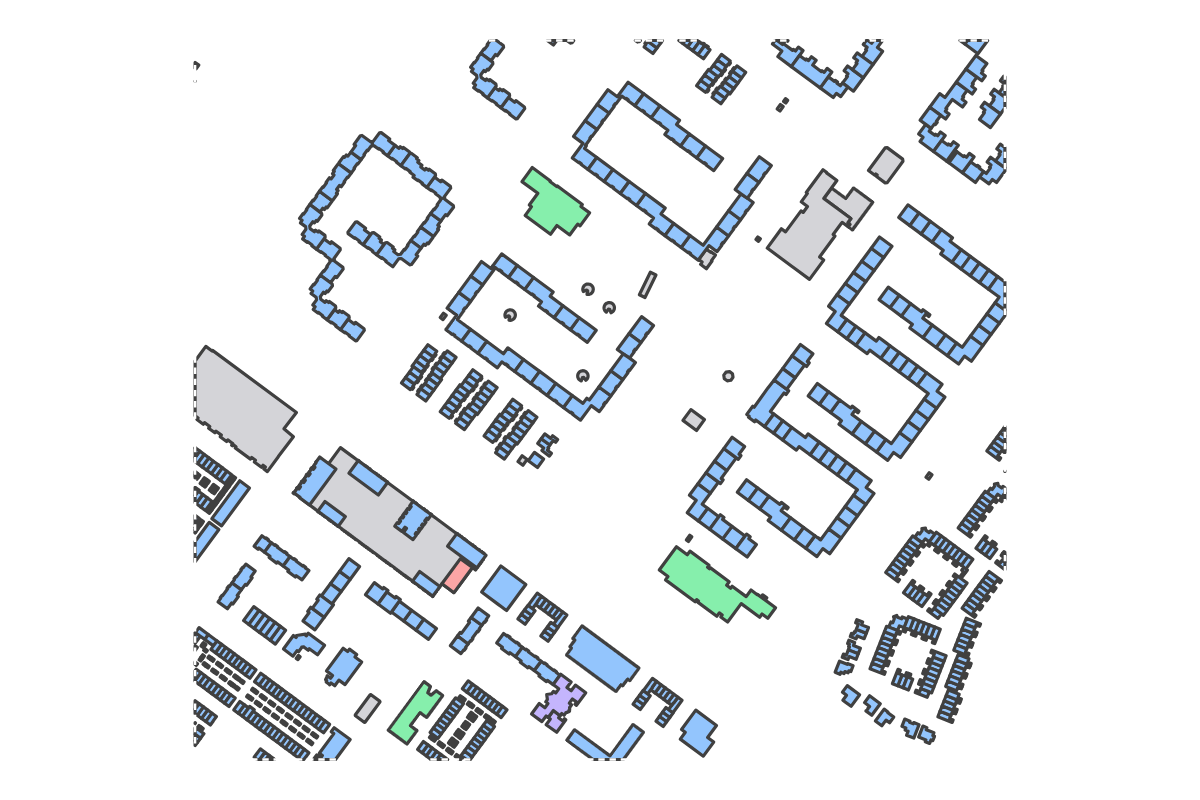 Program breakdown map