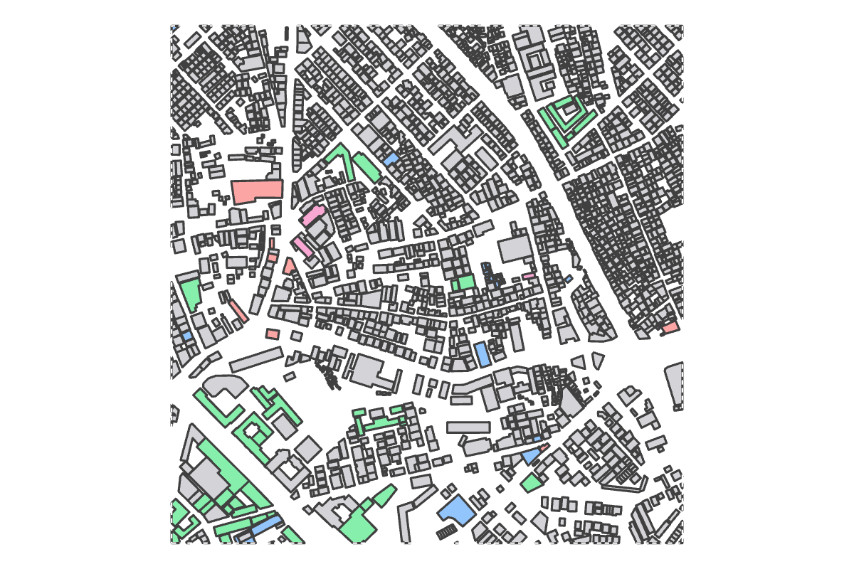 Program breakdown map