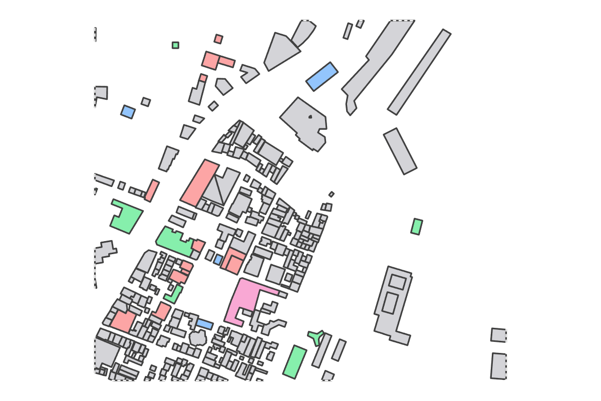 Program breakdown map