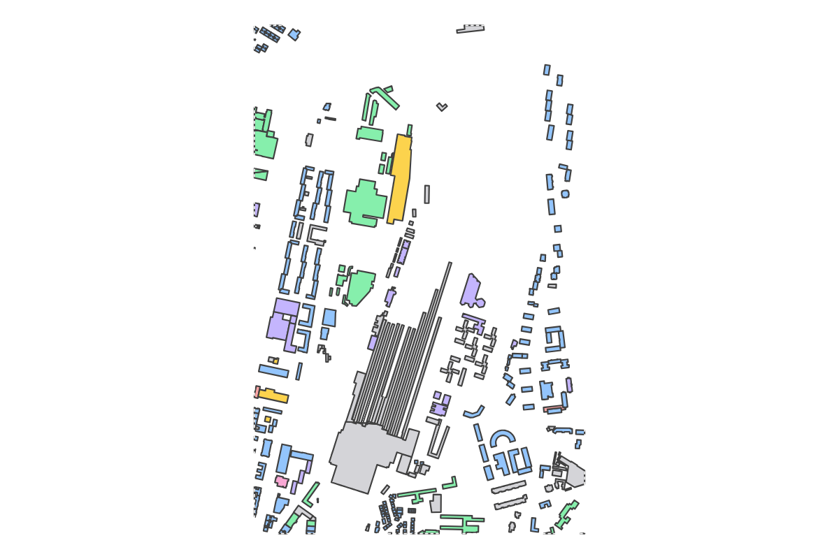 Program breakdown map