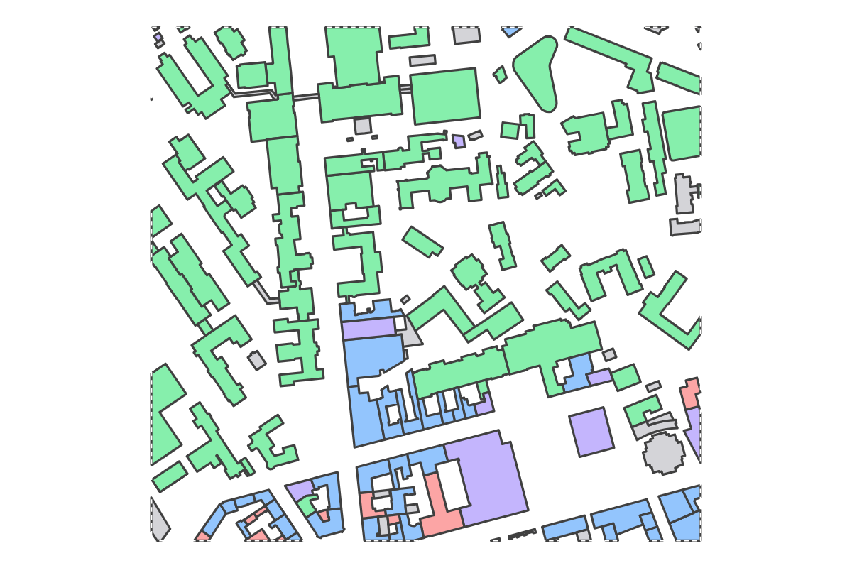Program breakdown map