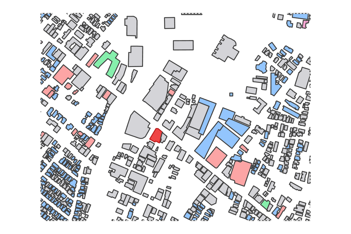 Program breakdown map