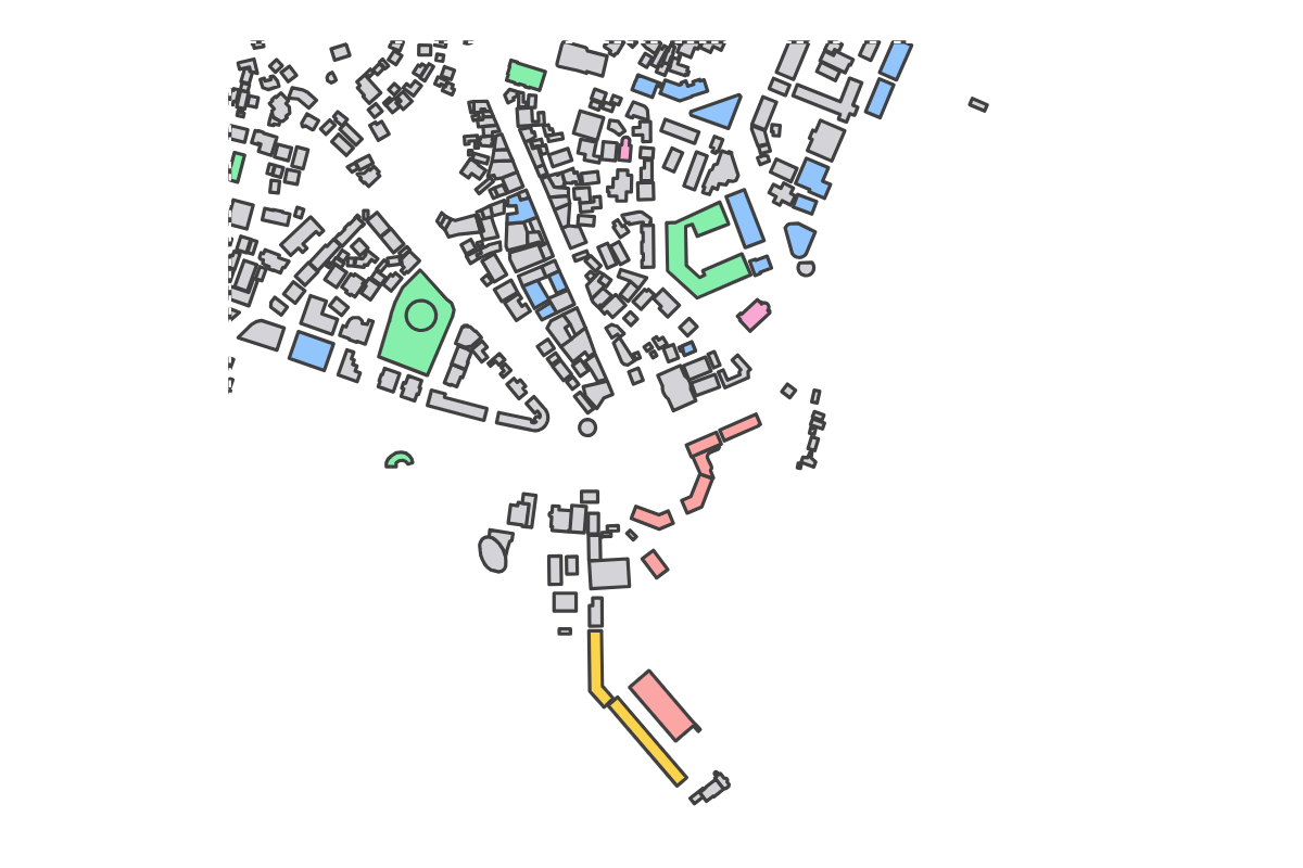 Program breakdown map