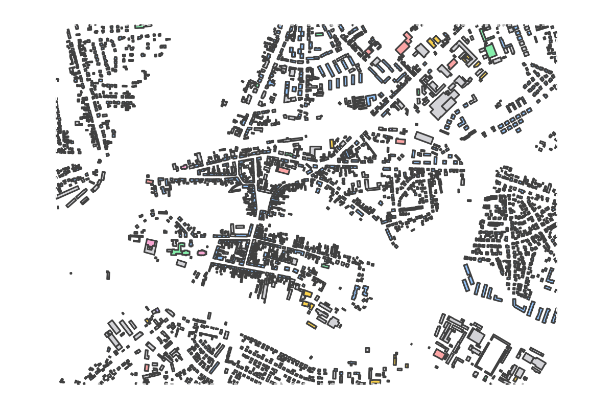 Program breakdown map